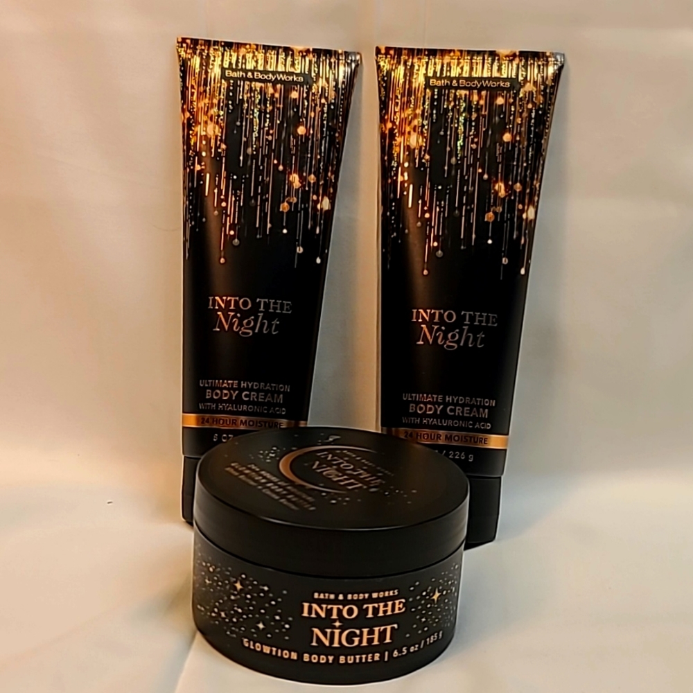 Bath & Body Works Into the Night body cream and glotion. Brand new, never opened